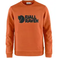 Fjällräven Felpa Girocollo Uomo Logo Sweater Terracotta Brown