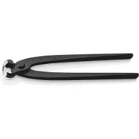 Knipex 99 00 220 K12 Pinze per montaggio (pinze per smussare o intrecciare) nere atramentate 220 mm