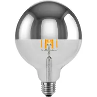 Segula LED globe E27 6,5W 927 dicroica argento