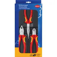 Knipex Set Di Pinze Isolate 3 Pezzi