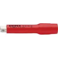 Knipex 98 35 125 Prolunga con quadro interno/esterno 3/8" 125 mm