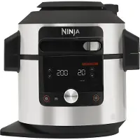 Ninja Multicooker SmartLid da 7,5 L in Nero/Argento | OL650EU | di SharkNinja
