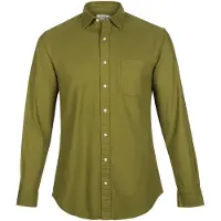 Shiwi Men Twill Shirt Tyler Old Army Green Taglia: S | Camicie Casual Outlet | Uomo | Verde