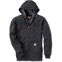 Carhartt Zip Hooded Sweatshirt Felpa con cappuccio Uomo (M, blu)