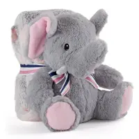 Perletti Allie Elefante Teddy E Coperta