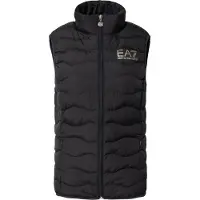 EA7 per donna. 8NTQ08_TNF8Z Gilet ripiegabile Core nero (M), Casual, Poliestere