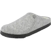 Birkenstock Zermatt Shearling Wool Felt Pantofole (45 - Regular, grigio)