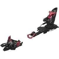 Marker - Attacchi freerando - Kingpin 10 Black/Red in Titanio - Taglia 100-125 mm - Nero