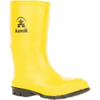 Kamik Kid's Stomp Stivali di gomma Bambini (25, giallo)
