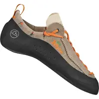 La Sportiva Mythos Eco Scarpette da arrampicata Uomo (43,5, nero/marrone)