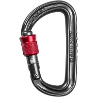 Ocun Falcon Screw Moschettoni a ghiera grigio
