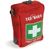 Tatonka First Aid Mini Kit pronto soccorso (10 x 7 x 4 cm, rosso)