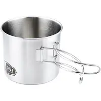 GSI Tazza E Teiera Glacier Acciaio Inossidabile 590ml