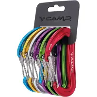 Camp C.A.M.P. Dyon Rack 6 Pack Moschettoni a leva variopinto