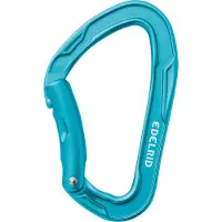 Edelrid Mission Bent Moschettoni a leva turchese