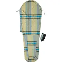 Cocoon Sacco nanna in flanella di cotone verde 241 x 90-56 cm verde 241 x 90-56 cm