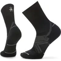 Smartwool Run Cold Weather Targeted Cushion Crew Calze da running (42-45, nero)