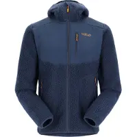 Rab - Pile in Polartec - Outpost Hoody Deep Ink per Uomo - Taglia XL - Blu