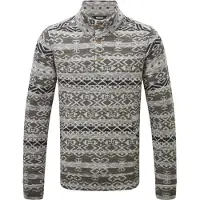 Sherpa Bhutan Pullover Pullover in pile Uomo (XL, grigio)