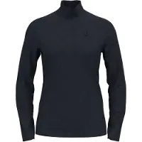 Odlo Women's Midlayer 1/2 Zip Roy Pullover in pile Donna (XS, nero)