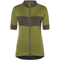 Super.natural Women's Grava Jersey Maglietta da ciclismo Donna (XL, olivia)