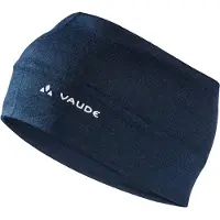 Vaude Cassons Merino Headband Fascia sportiva per la fronte (One Size, blu)
