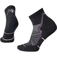 Smartwool Women's Run Targeted Cushion Ankle Calze da running Donna (42-45, nero)