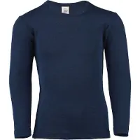 Engel Kids' Undershirt L/S Intimo lana merinos Bambini (116, blu)