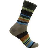 Wrightsock Stride Crew Calze da trekking (45,5-49, nero)