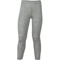 Engel Children's Leggings Intimo lana merinos Bambini (128, grigio)
