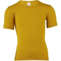 Engel Kids' Undershirt S/S Intimo lana merinos Bambini (152, giallo)