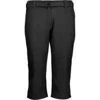 CMP Women's Stretch Capri Pantaloncini Donna (44, nero)