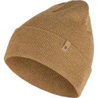 Fjällräven Classic Knit Hat Berretto (One Size, marrone/beige)