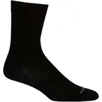 Icebreaker Women's Lifestyle Fine Gauge Crew Calze casual Donna (S/M, nero)