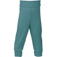 Engel Baby Trousers with Navel Waistband Intimo lana merinos Bambini (86/92, turchese)