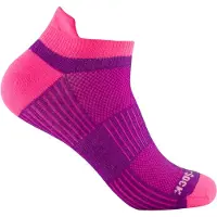 Wrightsock Coolmesh II Low Tab Calze casual (34-37, fuchsia)