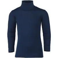 Engel Kids' Roll Neck Intimo lana merinos Bambini (128, blu)