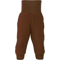Engel Baby Trousers with Navel Waistband Pantaloni in pile Bambini (62/68, marrone)