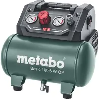 Metabo Compressore Basic 160-6 W OF - Motore a secco - portata effettiva 55 l/min