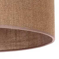 Duolla Paralume Roller, marrone chiaro, Ø 40 cm, altezza 22 cm