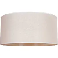 Duolla Paralume Roller, beige, Ø 50 cm, altezza 24 cm