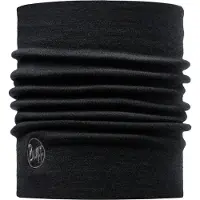 Buff Heavyweight Merino Wool Sciarpa a tubo (One Size, nero)