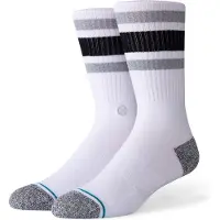 Stance Boyd ST Calze casual (35-37, bianco)