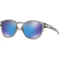 Oakley - Occhiali da sole polarizzati - Latch Matte Grey Ink / Prizm Sapphire Iridium Polarized - Nero