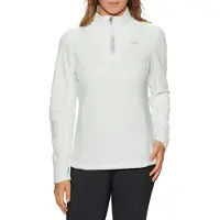 Protest Women's PRTMutez 1/4 Zip Top Pullover in pile Donna (40 - L, bianco)