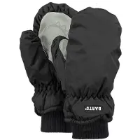 Barts Kid's Nylon Mitts Guanti Bambini (4 - Thumb, nero/grigio)