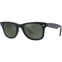 Ray-Ban - Occhiali da sole lifestyle polarizzati - Original Wayfarer Classic Polished Black G-15 Green - Nero