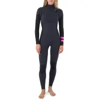 Hurley Muta In Neoprene A Maniche Lunghe Con Zip Sul Petto Per Donna Plus 4/3 Mm