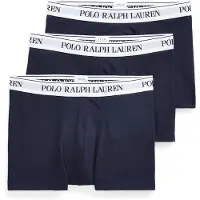Ralph Lauren per uomo. 714830299056 Confezione da 3 boxer blu navy (L), Homewear, Cotone