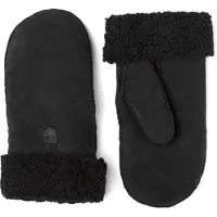 Hestra Sheepskin Mitt Guanti (9, nero/grigio)